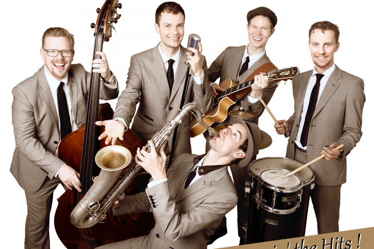 White Background — swingin’ the hits